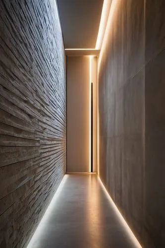 hallway space,wall light,wall lamp,hallway,associati,recessed,flavin,architraves,corten steel,passageway,metallic door,the threshold of the house,corridor,corridors,wooden wall,gold wall,passageways,levator,wall plaster,turrell,Conceptual Art,Fantasy,Fantasy 29