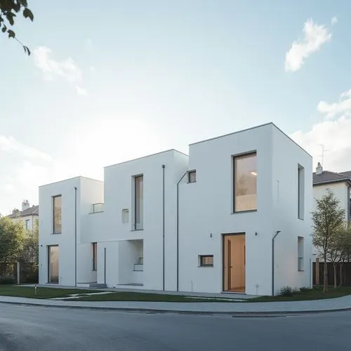 passivhaus,cohousing,housebuilding,maisonettes,reclad,architectes,architektur,leaseholds,new housing development,duplexes,residential house,townhomes,townhouse,tonelson,immobilier,vicarage,lasswade,maisonette,house hevelius,modern house,Photography,General,Realistic