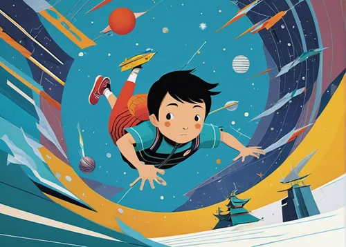 space walk,spacewalk,aquanaut,rocketship,gravity,sci fiction illustration,zero gravity,lost in space,orbiting,space tourism,space travel,falling star,astronautics,astronaut,spacesuit,flying girl,spacewalks,kids illustration,cosmonaut,falling objects,Illustration,Vector,Vector 13