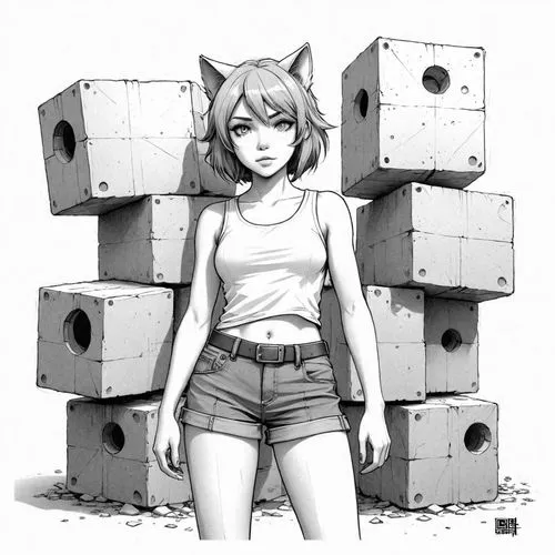 crates,gamecube,boxes,crate,cinderblock,asahina,Design Sketch,Design Sketch,Detailed Outline