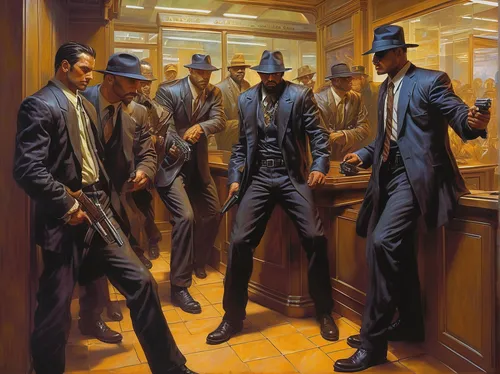 mafia,gentleman icons,businessmen,suit of spades,black businessman,fraternity,a black man on a suit,business men,men's suit,banker,white-collar worker,boardroom,smooth criminal,gentlemanly,gentlemen,suits,black professional,men sitting,pipe smoking,executive,Illustration,Realistic Fantasy,Realistic Fantasy 03