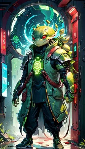 fuel-bowser,caique,game illustration,petrol-bowser,frog background,vendor,argus,shopkeeper,guilinggao,frog man,teenage mutant ninja turtles,michelangelo,cg artwork,cyberpunk,goki,stacked turtles,duck and turtle,frog king,adventurer,hero academy,Anime,Anime,General