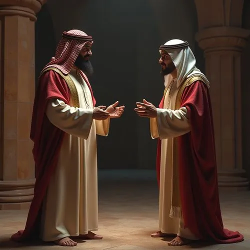 sheikhs,king abdullah i mosque,qatada,wise men,arabians,sultanates