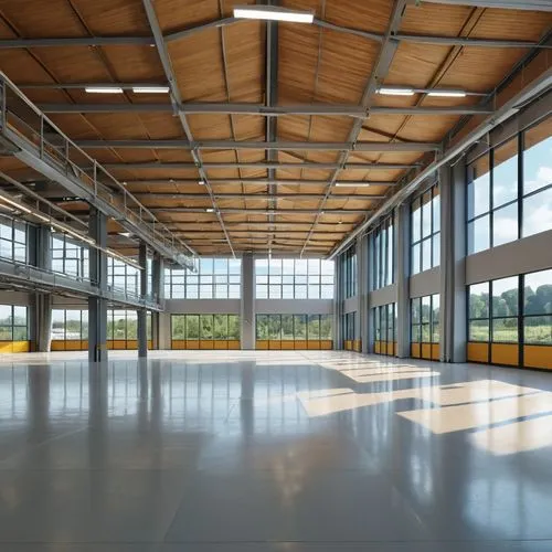 hangar,realgymnasium,skating rink,factory hall,industrial hall,dojo,Photography,General,Realistic