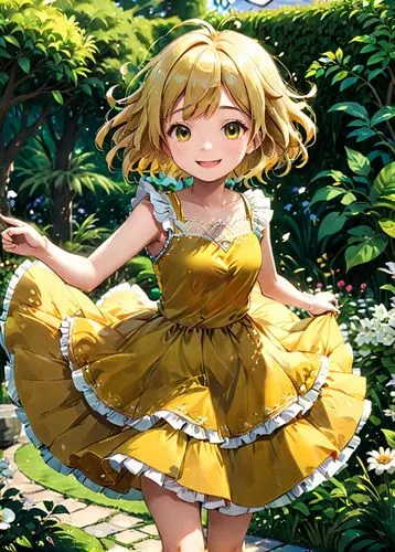 lemon background,arnica,darjeeling,jessamine,spring background,flower background,transparent background,darjeeling tea,yellow garden,aurora yellow,pollen panties,yellow background,yellow bell,citrus,yellow petals,tsumugi kotobuki k-on,country dress,yellow rose background,chrysanthemum background,nico,Anime,Anime,Traditional