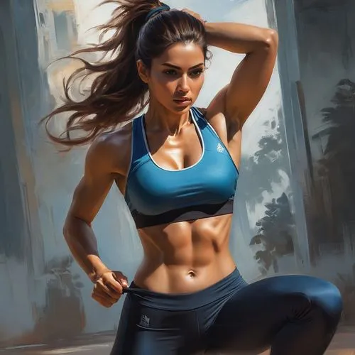 female runner,athletic body,sportif,fitness model,sports girl,abs,Conceptual Art,Fantasy,Fantasy 13