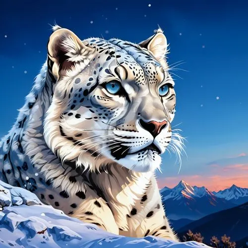 snow leopard,gepard,jayfeather,mohan,snep,white tiger,blue tiger,snowcats,white bengal tiger,bluestar,riverclan,winter background,skyclan,world digital painting,acinonyx,fantasy animal,siberian,majestic nature,siberian tiger,tigr,Photography,General,Realistic