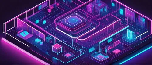 cubes,isometric,cube background,cubic,hypercubes,tesseract,hypercube,dichroic,lightsquared,ttv,dimensional,diamond background,cube surface,wavevector,square background,purpureum,pink squares,geometric,geometrics,tron,Illustration,Paper based,Paper Based 10