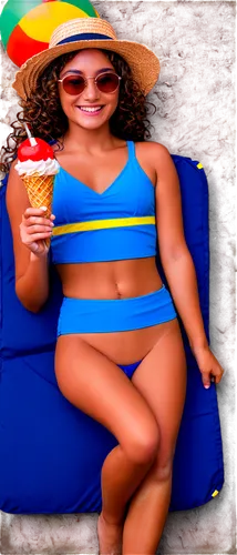 woman with ice-cream,summer background,broncefigur,summer feeling,sumer,icecream,straw hat,image editing,summered,ice cream,sunspree,sunscreen,bahama mom,relaxed young girl,beach background,colada,summer items,sun hat,summer,verano,Conceptual Art,Sci-Fi,Sci-Fi 08