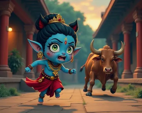 janmashtami,kalanaur,jadoo,vamana,krishak,krishna