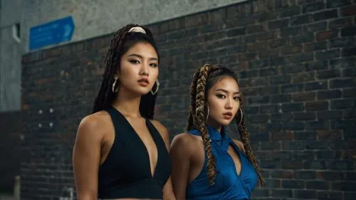 22 years old women face, gangster outfits, asiatic women,artificial hair integrations,asian vision,two girls,models,asian culture,beautiful girls with katana,azerbaijan azn,vietnam's,young women,fashi