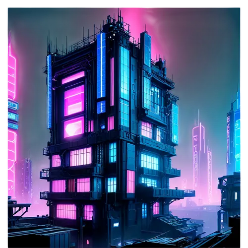 cyberpunk,skyscraper,metropolis,dystopian,dystopia,the skyscraper,futuristic,apartment block,futuristic landscape,high rises,electric tower,fantasy city,skyscraper town,citadel,high-rises,skyscrapers,scifi,cityscape,scraper,urban towers,Illustration,Retro,Retro 05