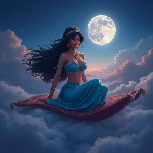 fantasy picture,fantasy woman,moana,blue moon rose,blue moon,poornima,Photography,General,Realistic