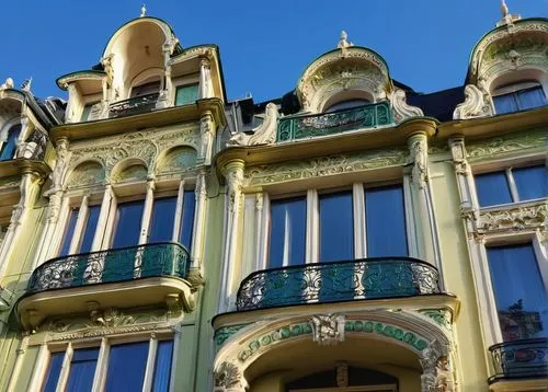 jugendstil,balconies,balcones,driehaus,facades,paris balcony,samaritaine,colorful facade,mansard,frontages,row of windows,unicaja,ostend,coruna,szeged,french windows,wiesbaden,balcon de europa,andrassy,chernivtsi,Illustration,Japanese style,Japanese Style 17