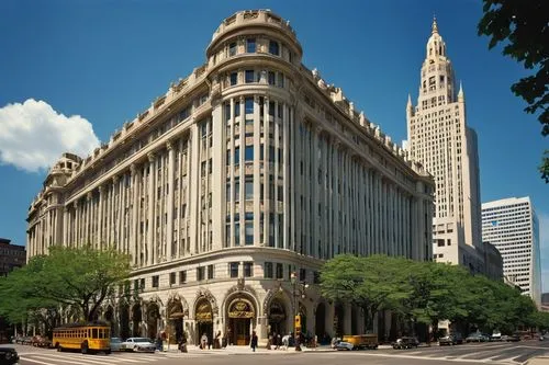 willis building,macys,guastavino,apthorp,maggiano,driehaus,aurora building,bloomingdales,bechtler,department store,woolworth,bergdorf,bancshares,harrod,flatiron building,macerich,landmarked,proskauer,tweed courthouse,loews,Illustration,Realistic Fantasy,Realistic Fantasy 09