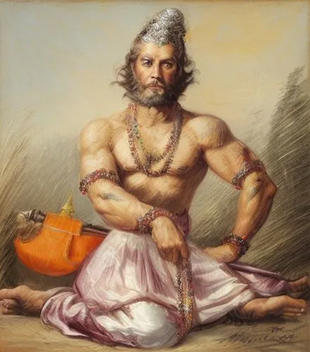 indian sadhu,sadhus,sadhu,hanuman,ramayan,bansuri,guru,indian art,indian monk,asana,brahma,indian drummer,vishuddha,ramayana,rudra veena,bhajji,persian poet,turban,2nd century,sangharaja