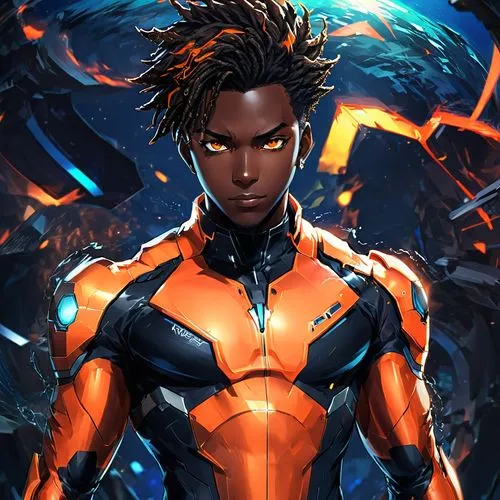 human torch,symetra,phoenix,aquaman,safflower,orange,fire background,cg artwork,cayenne,lance,cyborg,x-men,avatar,x men,nova,rein,gale,tracer,superhero background,valencia orange,Illustration,Japanese style,Japanese Style 03