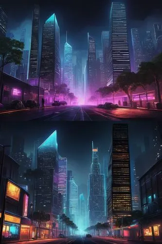 cybercity,city cities,cool backgrounds,backgrounds,day and night,cities,megacities,cityscapes,cybertown,superhighways,fantasy city,background design,megacorporations,megapolis,futuristic landscape,cyberport,skylines,guangzhou,black city,cyberworld,Illustration,Children,Children 06