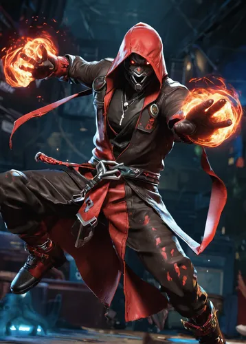 grimm reaper,assassin,red lantern,dodge warlock,shen,red hood,shinobi,xing yi quan,magus,reaper,blade,fire master,kenjutsu,ninja,sanshou,fire background,raven rook,wuchang,dane axe,crucible,Conceptual Art,Fantasy,Fantasy 26