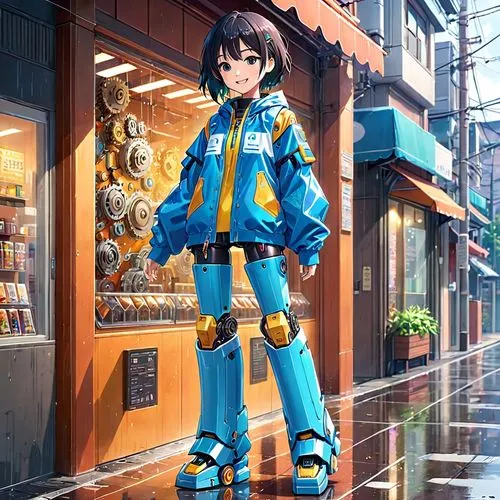 anime japanese clothing,rain suit,kotobukiya,haruhi suzumiya sos brigade,yuzu,harajuku,honolulu,mecha,nico,tokyo,nikko,anime 3d,convenience store,mech,aqua,raincoat,tokyo city,vector girl,evangelion,hk,Anime,Anime,Realistic