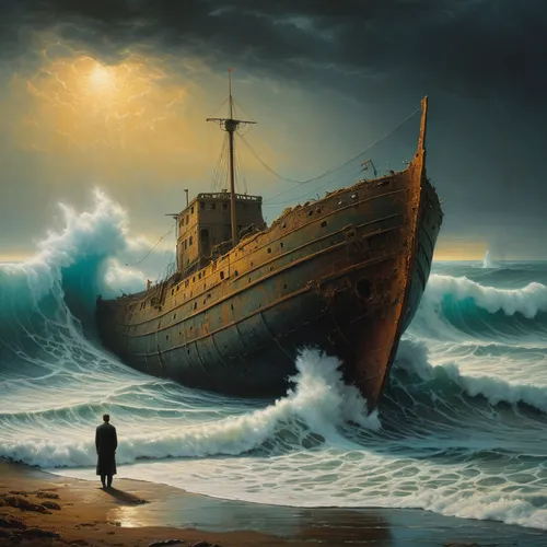 shipwreck,noah's ark,the wreck of the ship,ship wreck,sewol ferry disaster,sewol ferry,the wreck,sunken ship,sea fantasy,stranded,el mar,the day sank,ship releases,troopship,sinking,god of the sea,boat wreck,the ark,tour to the sirens,shipping industry,Photography,General,Fantasy