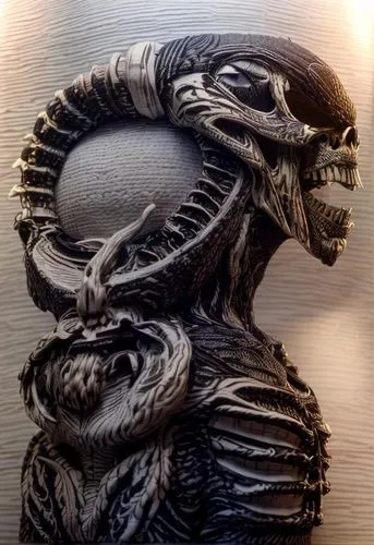 door knocker,skull sculpture,venom,skull statue,trilobite,alien,png sculpture,fractalius,alien warrior,allies sculpture,raven sculpture,scrap sculpture,3d figure,helix,metal figure,spine,carved,ringed