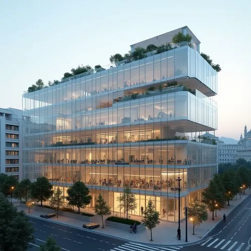 glass facade,bjarke,vinoly,europan,architekten,safdie,bouygues,glass building,gensler,contemporaine,gronkjaer,modern building,bankverein,moneo,mvrdv,tishman,kimmelman,morphosis,office building,associati,Photography,General,Realistic