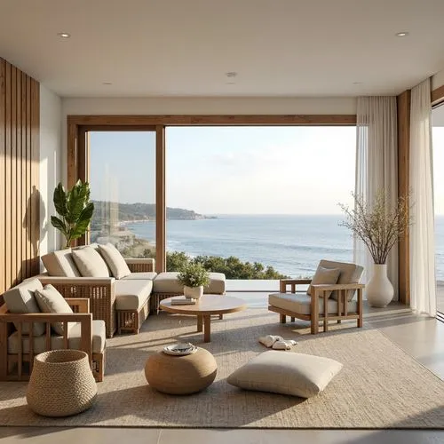 penthouses,modern living room,oceanfront,dunes house,amanresorts,fresnaye,seaside view,interior modern design,beach house,luxury home interior,ocean view,oceanview,living room,livingroom,contemporary decor,landscape design sydney,beachfront,beach furniture,sitting room,minotti