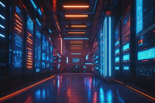 cyberscene,supercomputer,cybercity,cyberia,the server room,mainframes,supercomputers,data center,cinema 4d,cyberview,computer room,cyberport,3d render,cybertown,synth,abstract retro,spaceship interior,cyberpunk,ufo interior,computerworld,Conceptual Art,Sci-Fi,Sci-Fi 26