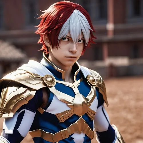 Shoto Todoroki (My Hero Academia) as a Gladiator,charibert,adol,pherae,falkner,durran,haseo,mitsunari,lukas,todoroki,lancelyn,reclassed,adelbert,percival,lucilius,alfonse,yukimura,cuirassier,leonhardt