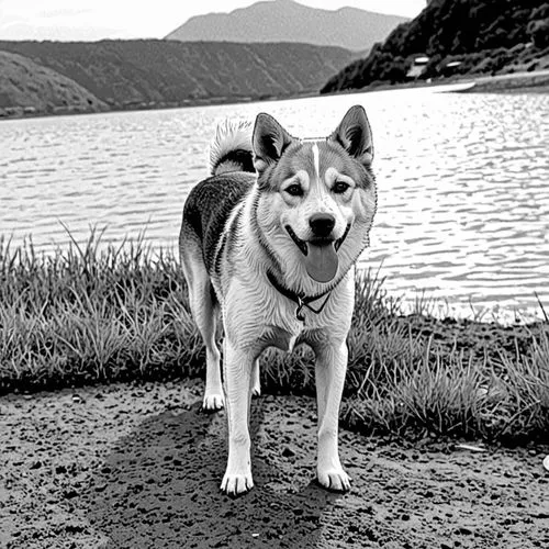 haweswater,siberian husky,kelpie,australian kelpie,malamute,nali,Design Sketch,Design Sketch,Black and white Comic