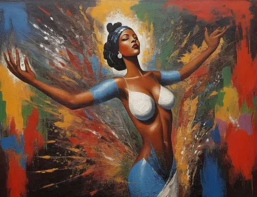 Painting Abstract Body Art Oil Painting,flamenca,oil painting on canvas,oil on canvas,oil painting,marylyn monroe - female,contessa,flamenco,african woman,marilyn,moloko,obatala,oshun,ororo,caribana,m