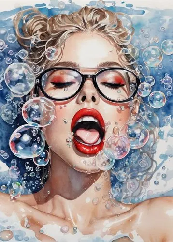 splashing,swimming goggles,water pearls,acqua,splashes,water splash,Illustration,Paper based,Paper Based 25