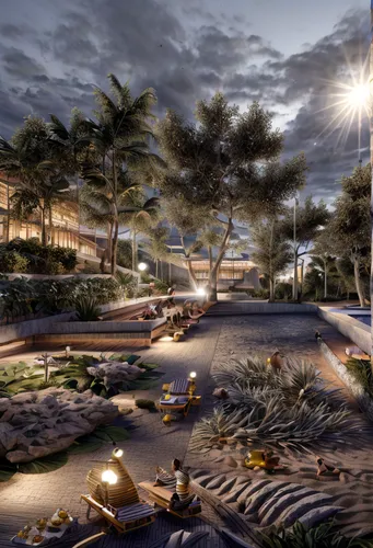 landscape design sydney,landscape designers sydney,3d rendering,garden design sydney,landscape lighting,qasr azraq,eco hotel,render,golf resort,fisher island,new housing development,doral golf resort,dune ridge,zen garden,terraces,hotel complex,jumeirah,foreshore,parking lot under construction,dunes house