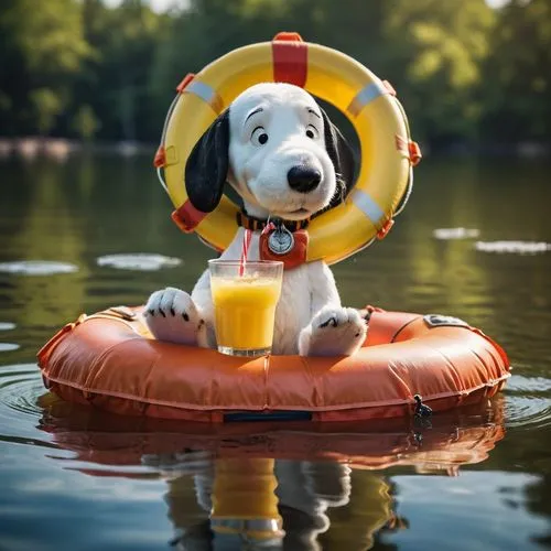 summer floatation,dog in the water,boats and boating--equipment and supplies,snoopy,water dog,beagle,life raft,lifebuoy,dog photography,smaland hound,paddle boat,floating on the river,basset hound,spanish water dog,life buoy,water sports,raft guide,inflatable boat,kooikerhondje,white water inflatables,Photography,General,Cinematic