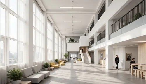 penthouses,daylighting,hoboken condos for sale,lofts,modern office,renderings,atriums,bureaux,bridgepoint,school design,gensler,offices,office buildings,arkitekter,pedway,tishman,modern decor,skyways,appartment building,hallway space