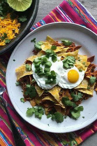 Chilaquiles – traditional Mexican breakfast,nachos,huevos rancheros,tostada,southwestern united states food,quesadilla,mexican blanket,tortilla chip,frito pie,migas,tex-mex food,taco soup,huevos divor