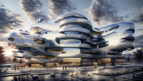 futuristic architecture,hudson yards,futuristic art museum,multi storey car park,arq,3d rendering,sky space concept,solar cell base,kirrarchitecture,archidaily,hotel w barcelona,modern architecture,hotel barcelona city and coast,building honeycomb,mixed-use,arhitecture,honeycomb structure,futuristic landscape,multistoreyed,autostadt wolfsburg