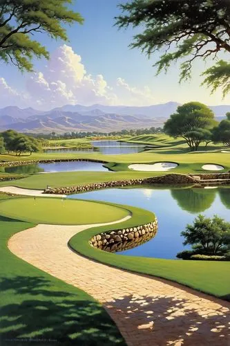 golf course background,golf landscape,golf resort,indian canyons golf resort,the golf valley,indian canyon golf resort,golfcourse,feng shui golf course,the golfcourse,landscape background,golf course,golf hole,the shoals course,montgomerie,golf courses,water hazard,golf hotel,cartoon video game background,world digital painting,river course,Conceptual Art,Sci-Fi,Sci-Fi 19