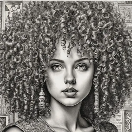 afros,afro,afroasiatic,badu,afrocentrism,afrocentric,fro,afrotropic,nefertiti,afro american girls,amerykah,afro american,afrodisiac,afrosoricida,afroamerican,behenna,ancient egyptian girl,girl portrait,graphite,pencil drawings,Illustration,Black and White,Black and White 25