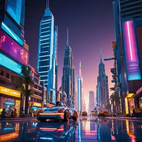 dubai,dubia,futuristic landscape,mubadala,dubai marina,cybercity,doha,manama,coruscant,dubay,colorful city,fantasy city,cityscape,futuristic,nakheel,wallpaper dubai,coruscating,cybertown,khalidiya,ajman,Illustration,Children,Children 04