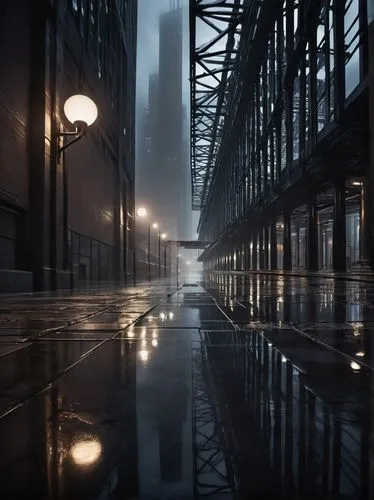 atmospheres,metropolis,lubitel 2,deakins,cryengine,heavy rain,photorealism,raimi,rainfall,atmosfera,bladerunner,rainy,alleyway,arkham,deluge,dishonored,cityscape,rainstorm,harbour city,coruscant,Conceptual Art,Fantasy,Fantasy 34