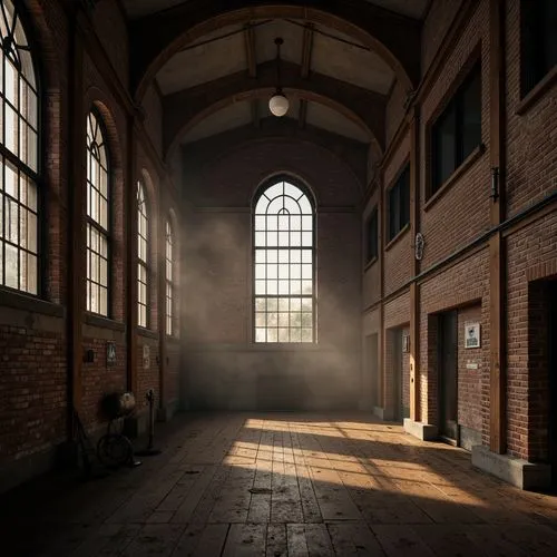 industrial hall,locomotive roundhouse,factory hall,carreau,freight depot,old factory,eveleigh,warehouse,brickworks,fabrik,deakins,furnaces,linthouse,old factory building,red brick,cryengine,roest,empty factory,old brick building,manufactory