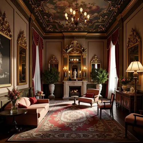 ornate room,victorian room,ritzau,althorp,royal interior,danish room,sitting room,great room,villa d'este,lanesborough,ducale,chambre,chateau margaux,opulently,highclere castle,enfilade,cliveden,anteroom,overmantel,parlor