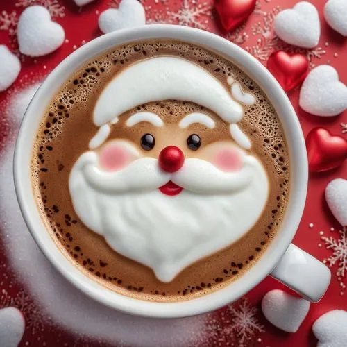 cup of cocoa,coffee background,cute coffee,muccino,capuchino,i love coffee,gingerbread cup,santa mug,cappucino,christmas background,procaccino,nescafe,cappuccio,poncino,latte,coffie,cappuccini,cappuccinos,coffee foam,latte macchiato,Photography,General,Realistic