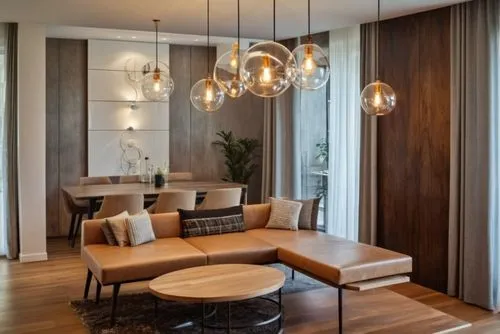 redo the interior, add a picture to the wall,an elegant living room with furniture in the center,contemporary decor,modern decor,interior modern design,limewood,foscarini,blythswood,Photography,Genera