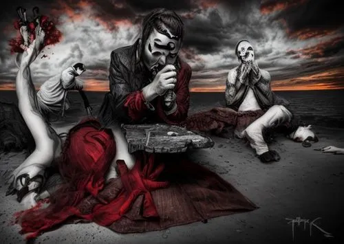 dark art,dance of death,dark art,photomanipulation,banishment,photo manipulation,blackmetal,gothic fashion,gothic,marionette,photomontage,gothic portrait,dark gothic mood,vanitas,shinigami,gothic styl