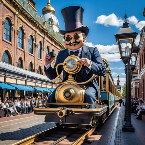 lnwr,disneyland paris,eurodisney,rws,the disneyland resort,conductor,Photography,General,Realistic