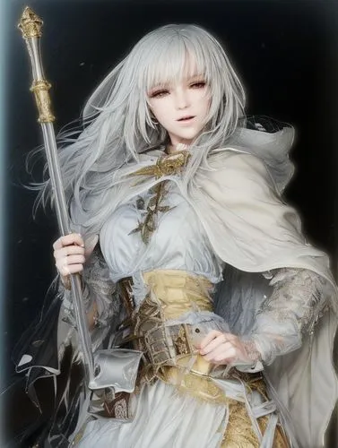 female doll,vestal,white rose snow queen,elenore,painter doll,white lady