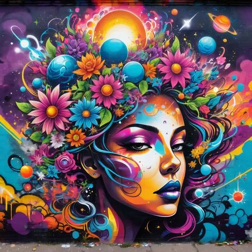 grafite,graffiti art,welin,cosmic flower,flower art,graff,Conceptual Art,Graffiti Art,Graffiti Art 07